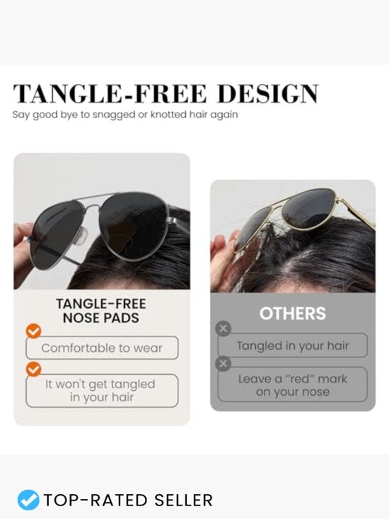Polarized Aviator Sunglasses Metal Frame UV400 Protection Unisex Classic Retro main image 4